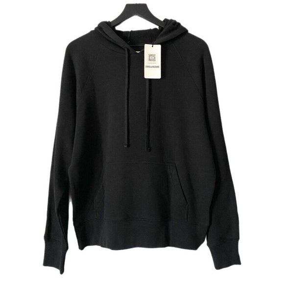 ZADIG & VOLTAIRE Clipper Skull Foil Sweatshirt Hoodie - Picture 4 of 5